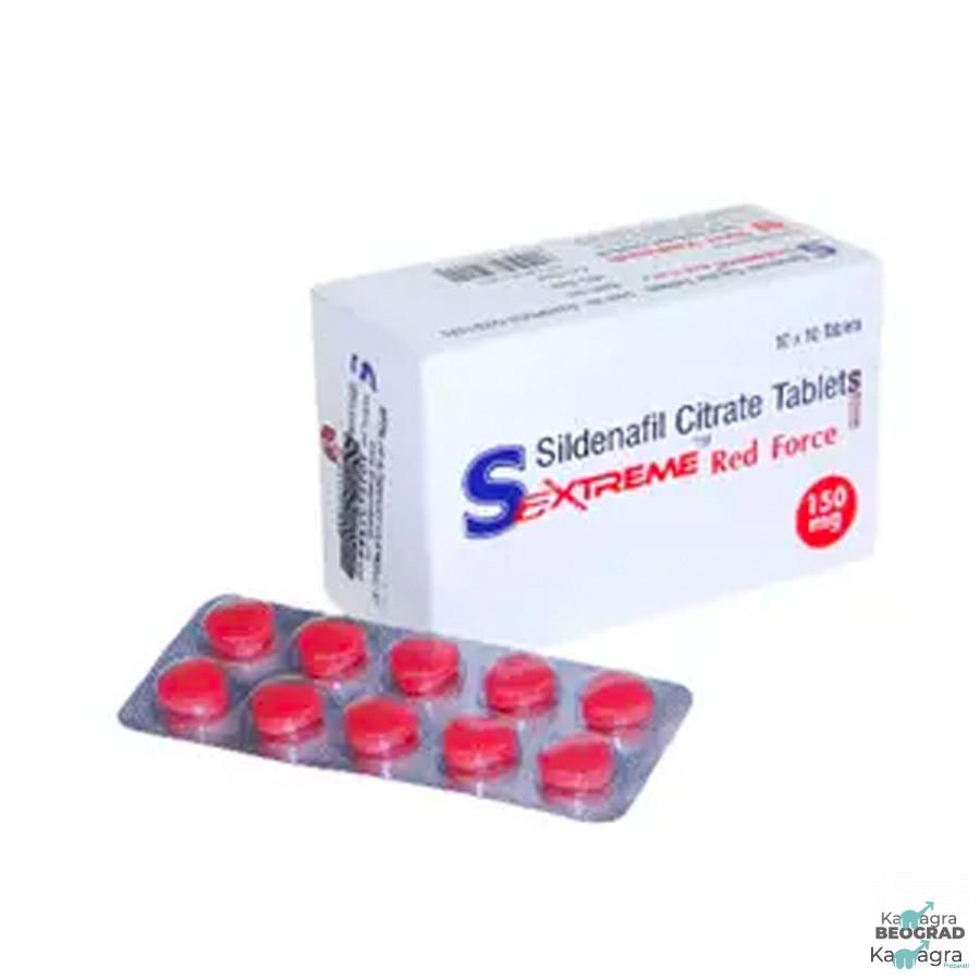 Sextreme Red Force 150mg Pakovanje
