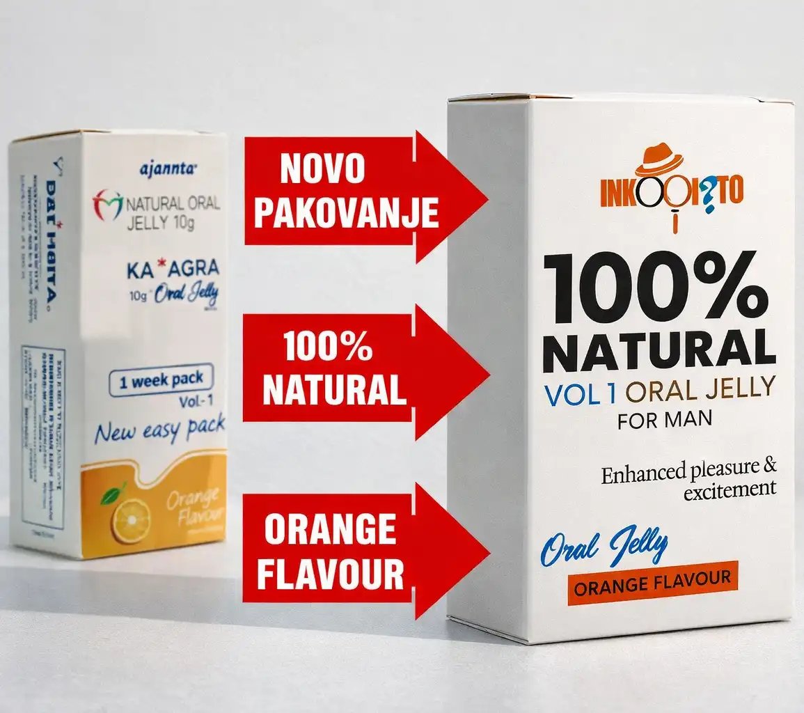 Biljna Kamagra na bazi meda 100% natural